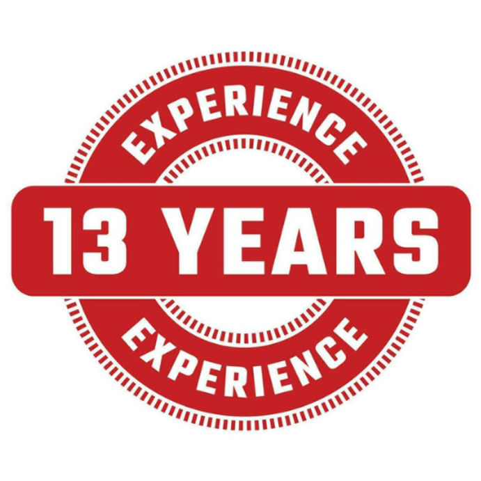 13 years Of Experience